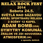 Relax Rock Fest 2014 má kompletní program